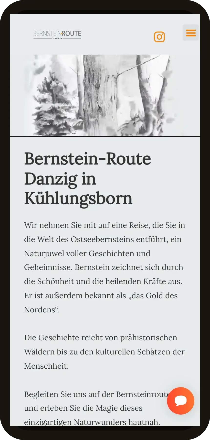 Mobile-Ansicht Bernsteinroute Danzig